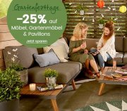 25% Rabatt auf M&ouml;bel, Gartenm&ouml;bel & Pavillons bei Quelle