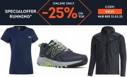 25% Rabatt auf ausgesuchte Running Artikel bei SportScheck