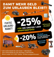 20% Rabatt auf das komplette Sortiment bei Fuxtec