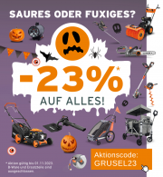 23% Rabatt auf das komplette Sortiment bei Fuxtec