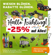 25% Rabatt auf das komplette Sortiment bei Fuxtec