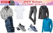 25% Rabatt auf das komplette Sortiment + GRATIS Nordcap Rucksack mit K&uuml;hlfach im Vorteilshop