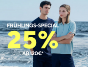 25% Rabatt auf das komplette Sortiment inkl. reduzierte Artikel im Sale bei Tom Tailor