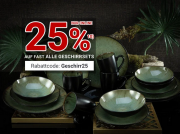 25% Rabatt auf fast alle Geschirr-Sets bei Zurbr&uuml;ggen