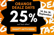 25% Rabatt auf fast alles bei Kfz-Teile24