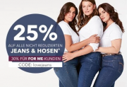 25% Rabatt auf Jeans und Hosen im Sheego Shop