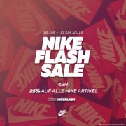25% Rabatt auf NIKE Artikel ab 18.04. bei BURNER