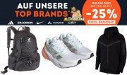 25% Rabatt auf &uuml;ber 7.000 ausgesuchte Top Marken Artikel bei SportScheck
