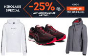 25% Rabatt On Top auf ausgew&auml;hlte Artikel bei SportScheck