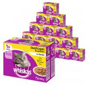Whiskas Katzenfutter 192x100g nur 39&euro; inkl. Versand statt 71,84