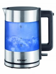 Cloer 4019 Wasserkocher mit innen beleuchtetem Geh&auml;use 38,69