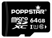 64GB Poppstar micro SDXC + SD Adapter f&uuml;r 14,95&euro;