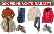 26% Rabatt auf das komplette Sortiment inkl. bereits reduzierter Sale Artikel im Vorteilshop