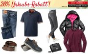 26% Rabatt auf das komplette Sortiment inkl. Sale im Vorteilshop