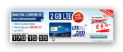 Allnet-Flat mit 2000MB LTE, 9,99 EUR OHNE Datenautomatik! o2 Mobilcom Debitel