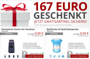 Bis zu 16 verschiedene Gratisartikel bei Druckerzubehoer