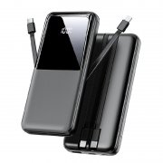 26800mAh Powerbank mit USB-C und integrierten Kabeln f&uuml;r 22,75&euro;