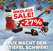 27% Rabatt auf auf ausgew&auml;hlte Produkte bei Fuxtec