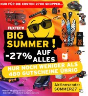 27% Rabatt auf das komplette Sortiment bei Fuxtec