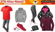 27% Rabatt auf das komplette Sortiment inkl. bereits reduzierter Sale Artikel im Vorteilshop