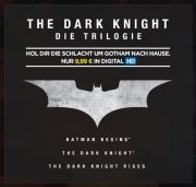The Dark Knight Trilogie als HD Stream nur 9,99&euro;