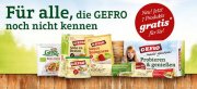 GEFRO Testpaket gratis f&uuml;r Neukunden - Suppen und Saucen