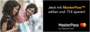 75&euro; Rabatt bei mydays bei Zahlung mit MasterPass (150&euro; MBW)