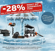 28% Rabatt auf ausgew&auml;hlte Produkte bei Fuxtec