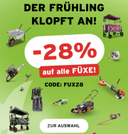 28% Rabatt auf das komplette Sortiment bei Fuxtec