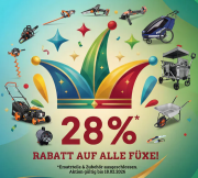 28% Rabatt auf das komplette Sortiment bei Fuxtec