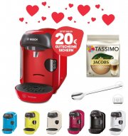 Bosch TASSIMO VIVY + 20 &euro; Gutscheine + Zubeh&ouml;r f&uuml;r 34,99 &euro;