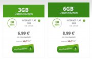 3GB oder 6GB Telekom Datenflat ab 6,99&euro; im Monat