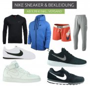 NIKE Schuhe und Kleidung ab nur 9,99&euro;