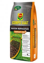 Compo 2160102004 Saat Rasen Reparatur Komplett-Mix+, 4 kg f&uuml;r bis zu 20 m&sup2; 20,99