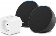 2er Pack Echo Pop smarter Bluetooth-Lautsprecher mit Alexa + Sengled Smart Plug mit Alexa