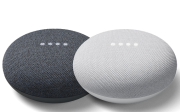 2er-Pack Google Nest Mini (2. Gen) Smarter Lautsprecher mit Sprachsteuerung 