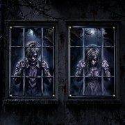 2er Pack Halloween Fenstersticker (120x80cm) f&uuml;r nur 4,59&euro;