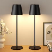 2er-Pack kabellose Touch-Tischlampen f&uuml;r nur 27,98&euro;