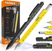 2er Pack KEZKALS 9-in-1 Multifunktions-Kugelschreiber