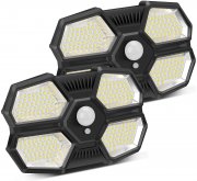 2er Pack LED Solarleuchten f&uuml;r den Au&szlig;enbereich mit Bewegungsmelder