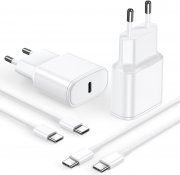 2er Pack MAXZIQF 20W PD USB C Schnellladeger&auml;te + 2 USB C Kabel