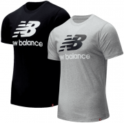 2er Pack New Balance Essential Stacked Logo Shirts