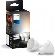 2er Pack Philips Hue White GU10 LED Spots mit App und Sprachsteuerung