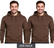 2er Pack riverso RIVTheo Herren Kapuzen-Pullover