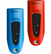 2er Pack SanDisk Ultra USB 3.0 Sticks mit je 64 GB inkl. SecureAccess Passwortschutz Software