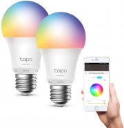 2er Pack TP-Link Tapo L530E Smarthome E27 Gl&uuml;hbirnen kompatibel mit Alexa, Google und Tapo App