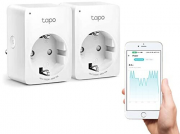 2er Pack TP-Link Tapo P110 Smart WLAN Steckdosen mit Energieverbrauchsmesser, Alexa, Google & App