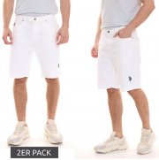 2er Pack U.S. POLO ASSN. Abel Herren Baumwoll Chino Shorts