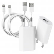 2er-Pack ZNBTCY USB iPhone Ladeger&auml;t und iPhone Lightning Ladekabel Apple MFi Certified