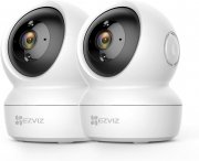2er Set EZVIZ C6N 1080P WLAN IP &Uuml;berwachungskameras mit Zwei-Wege-Audio, Bewegungsverfolgung, Alexa